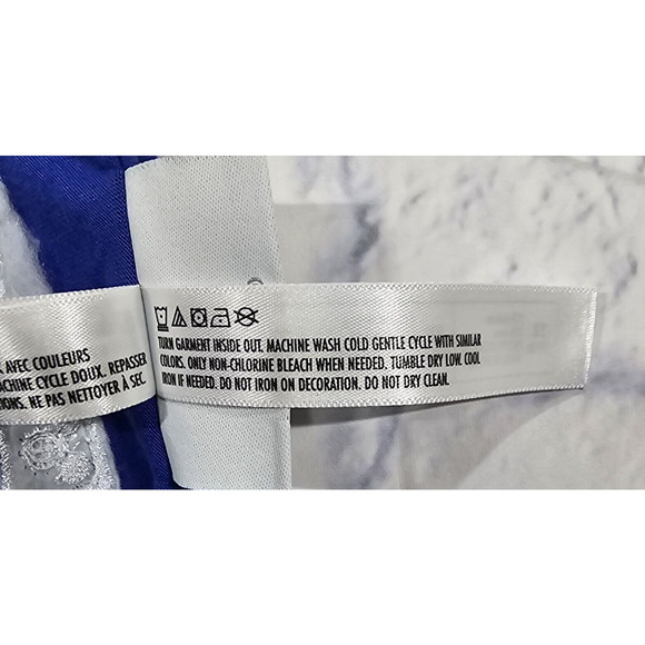 Disney Parks ADULT SIZE 2X 2020 Dated Tank Top Mickey Donald Pluto Goofy Blue - Picture 7 of 9